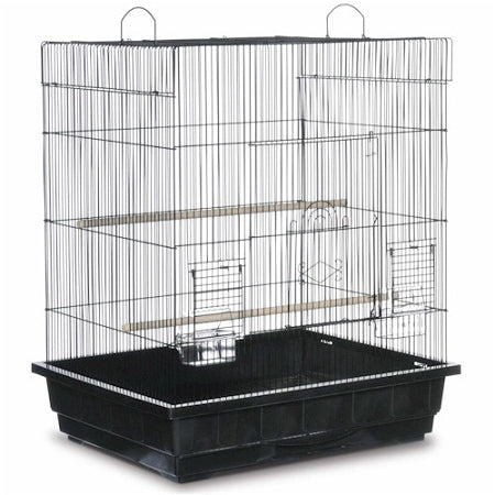 Square Roof Parakeet Cage - White Prevue Pet Products