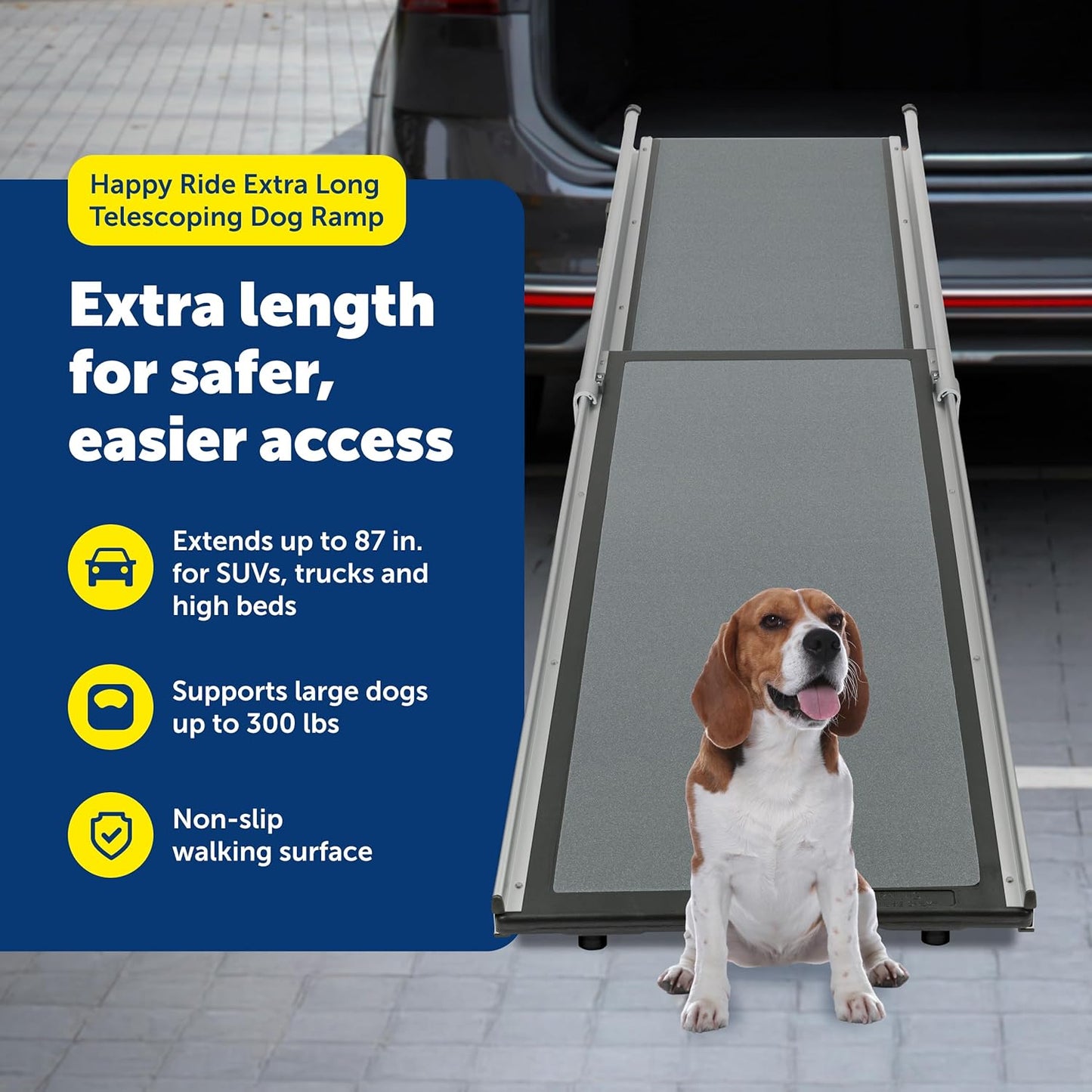 PetSafe Extra Large Deluxe Telescoping Dog Ramp PetSafe