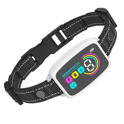 Smart Anti Bark Dog Collar – Rechargeable Bark Control with AI Detection and Waterproof Design CJ