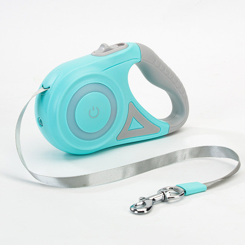 Retractable Dog Leash with One-Button Brake | Automatic Telescopic Pet Leash for Small to Large Dogs CJ
