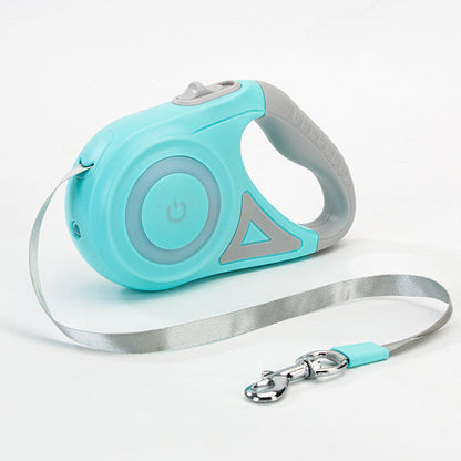 Retractable Dog Leash with One-Button Brake | Automatic Telescopic Pet Leash for Small to Large Dogs CJ
