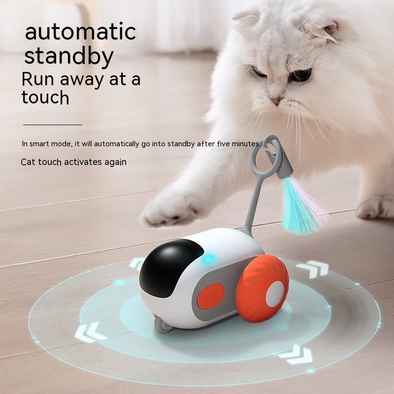 Remote Control Car Cat Toy Car – Automatic Self-Moving Smart Cat Toy CJ