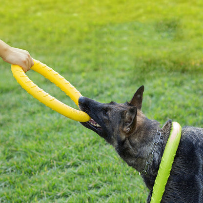Durable Dog Training Pull Ring Toy – Floating Interactive Tug Toy for Active Dogs CJ