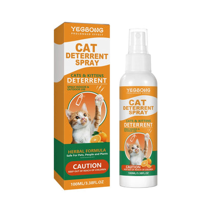 Cat Deterrent Spray – Natural Indoor and Outdoor Cat Repellent CJ