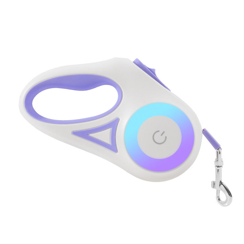 Retractable Dog Leash with One-Button Brake | Automatic Telescopic Pet Leash for Small to Large Dogs CJ