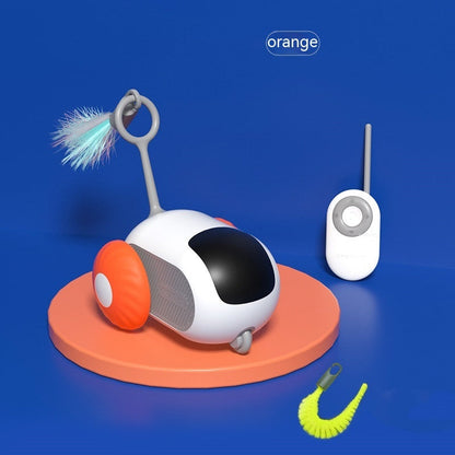 Remote Control Car Cat Toy Car – Automatic Self-Moving Smart Cat Toy CJ