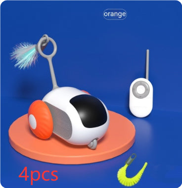 Remote Control Car Cat Toy Car – Automatic Self-Moving Smart Cat Toy CJ