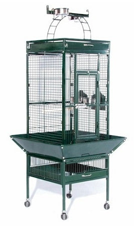 Small Wrought Iron Select Bird Cage - Chalk White Prevue Pet Products