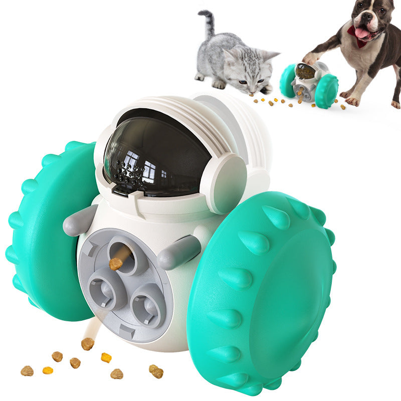 Interactive Slow Feeder Dog and Cat Toy – Balance Pet Treat Dispenser CJ