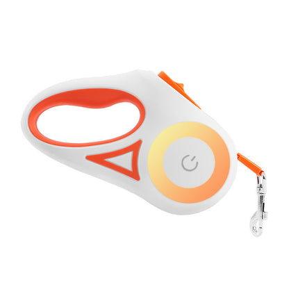 Retractable Dog Leash with One-Button Brake | Automatic Telescopic Pet Leash for Small to Large Dogs CJ