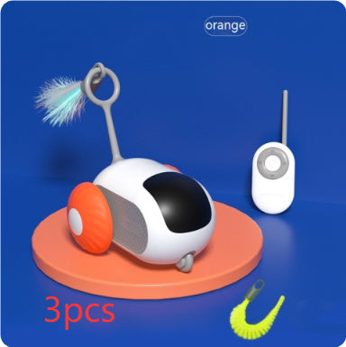 Remote Control Car Cat Toy Car – Automatic Self-Moving Smart Cat Toy CJ