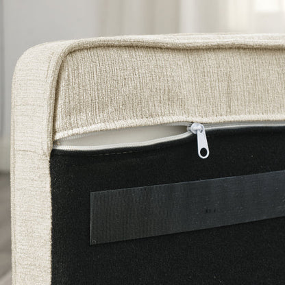 Elegant Rectangular Dog Sofa Bed – Raised Pet Couch for Medium & Large Dogs CJ