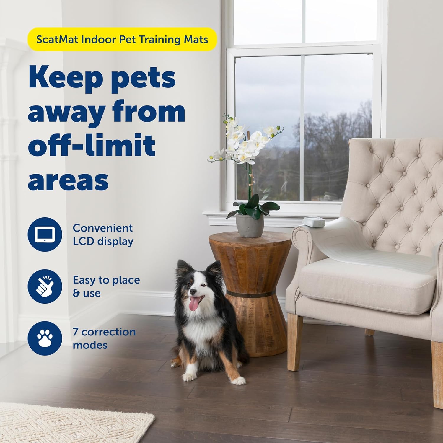 PetSafe ScatMat Indoor Training Mat, Strip, 46 in X 3 in PetSafe