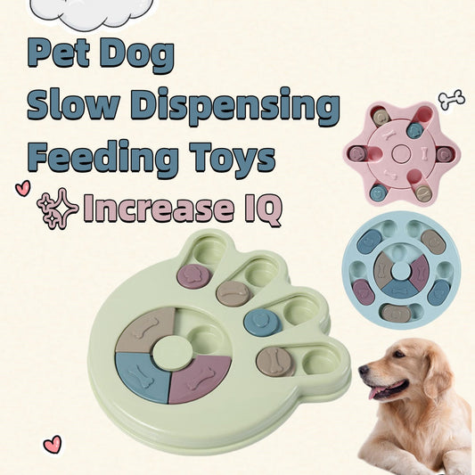 Interactive Dog Puzzle Feeder – Slow Feed IQ Training Toy for Dogs CJ