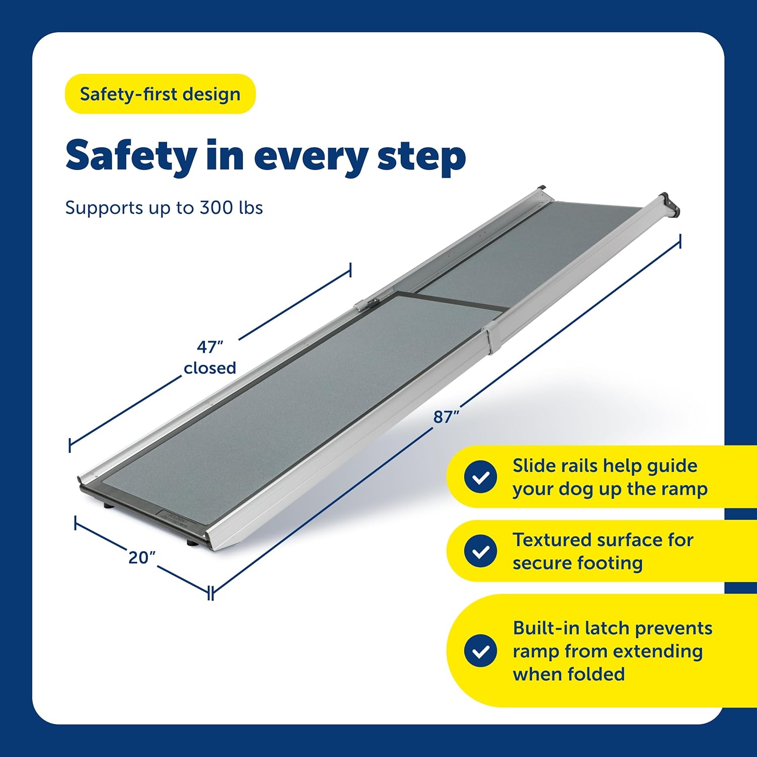 PetSafe Extra Large Deluxe Telescoping Dog Ramp PetSafe