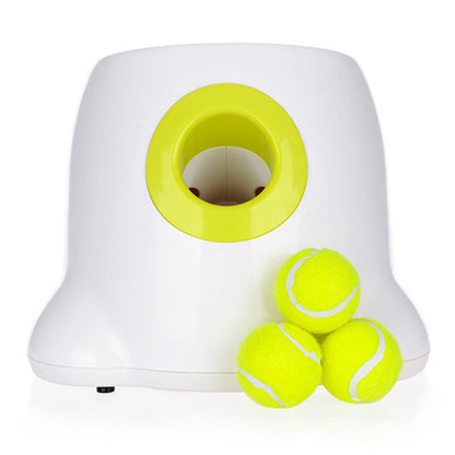 Automatic Dog Ball Launcher – Interactive Tennis Ball Thrower CJ