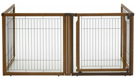 4 Panel Convertible Elite Pet Gate Richell