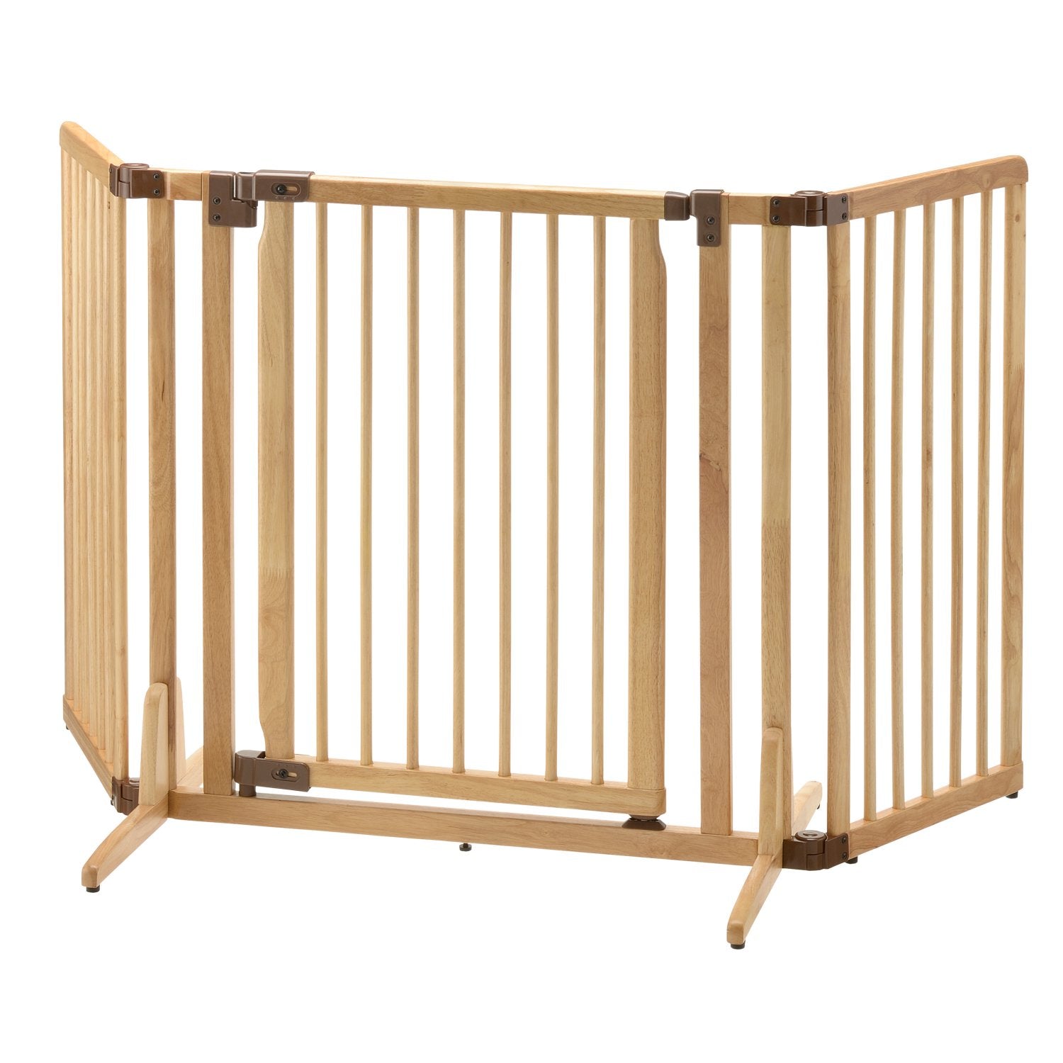 Richell Wooden Premium Plus Pet Gate Essential Pet Products