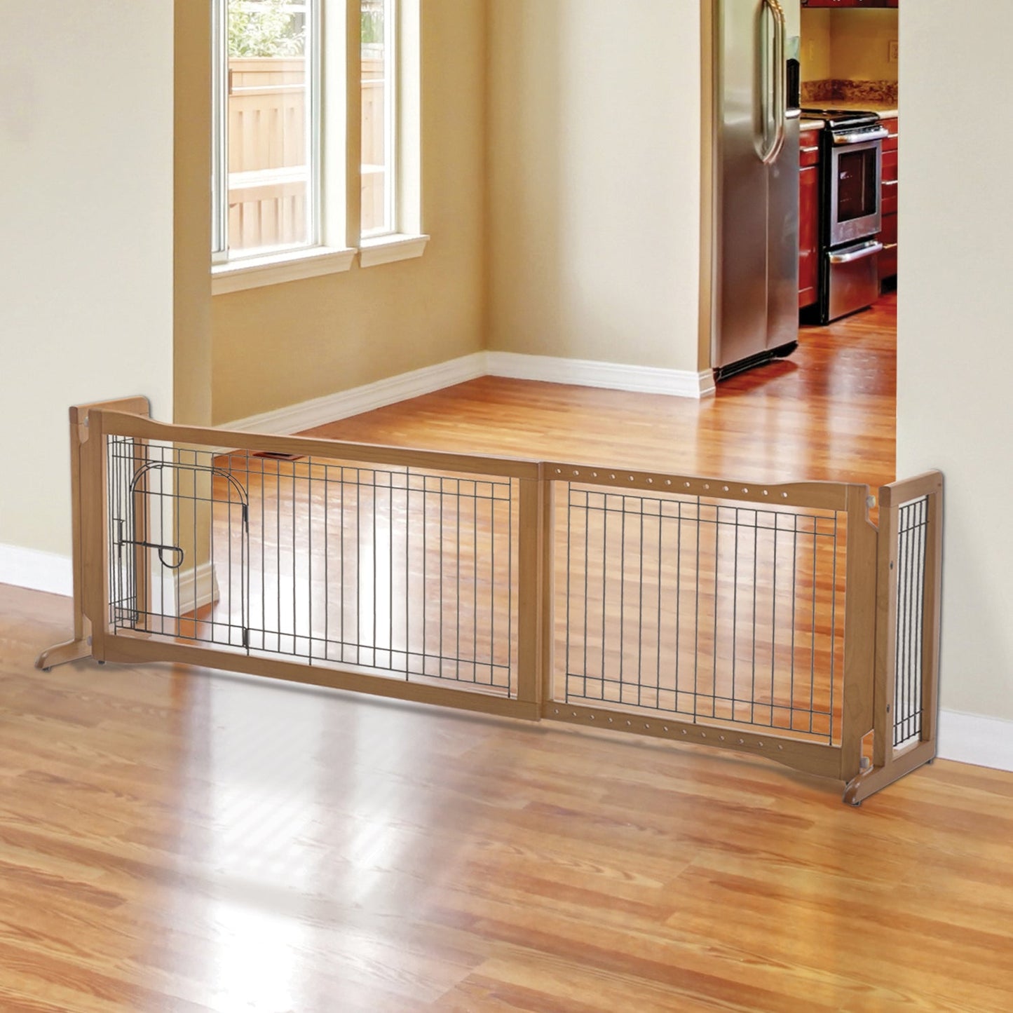 Pet Sitter Freestanding Pet Gate Plus Dogtra