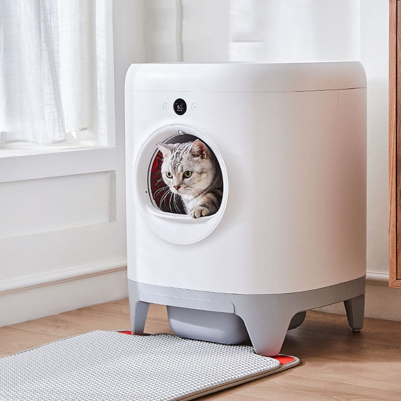 Automatic Cat Litter Box with App Control – 7L Self-Cleaning Smart Cat Toilet CJ
