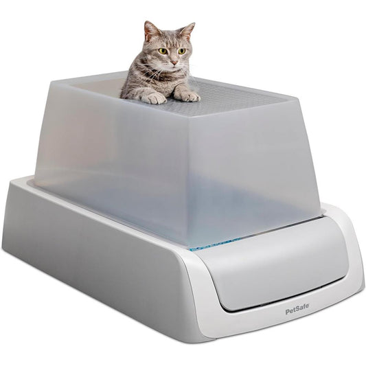 PetSafe ScoopFree Crystal Pro Self-Cleaning Litter Box, Top Entry PetSafe
