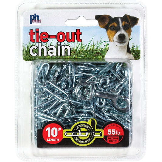Prevue Pet Products 10 Foot Tie-out Chain Medium Duty Prevue Pet Products