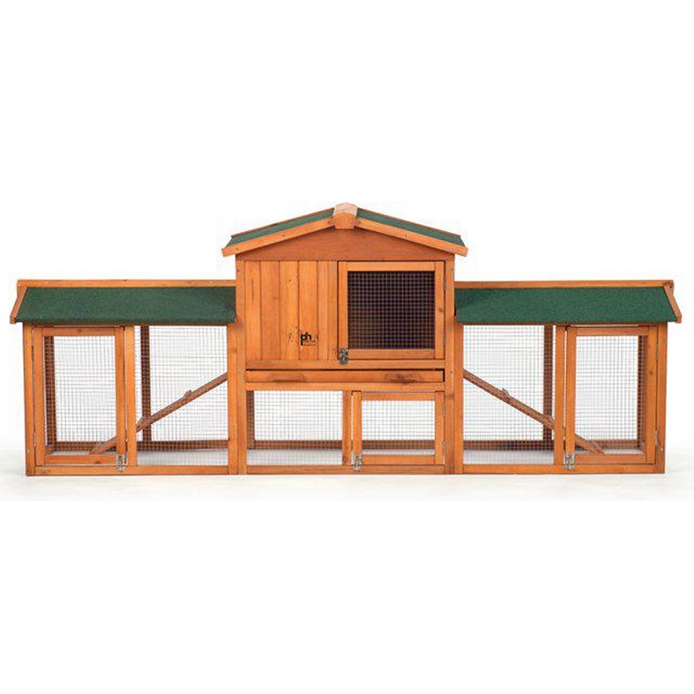 Prevue Pet Products Rabbit Hutch with Double Run Prevue Pet Products