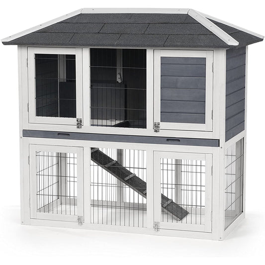 Prevue Pet Products 4601 Duplex Rabbit Hutch Prevue Pet Products