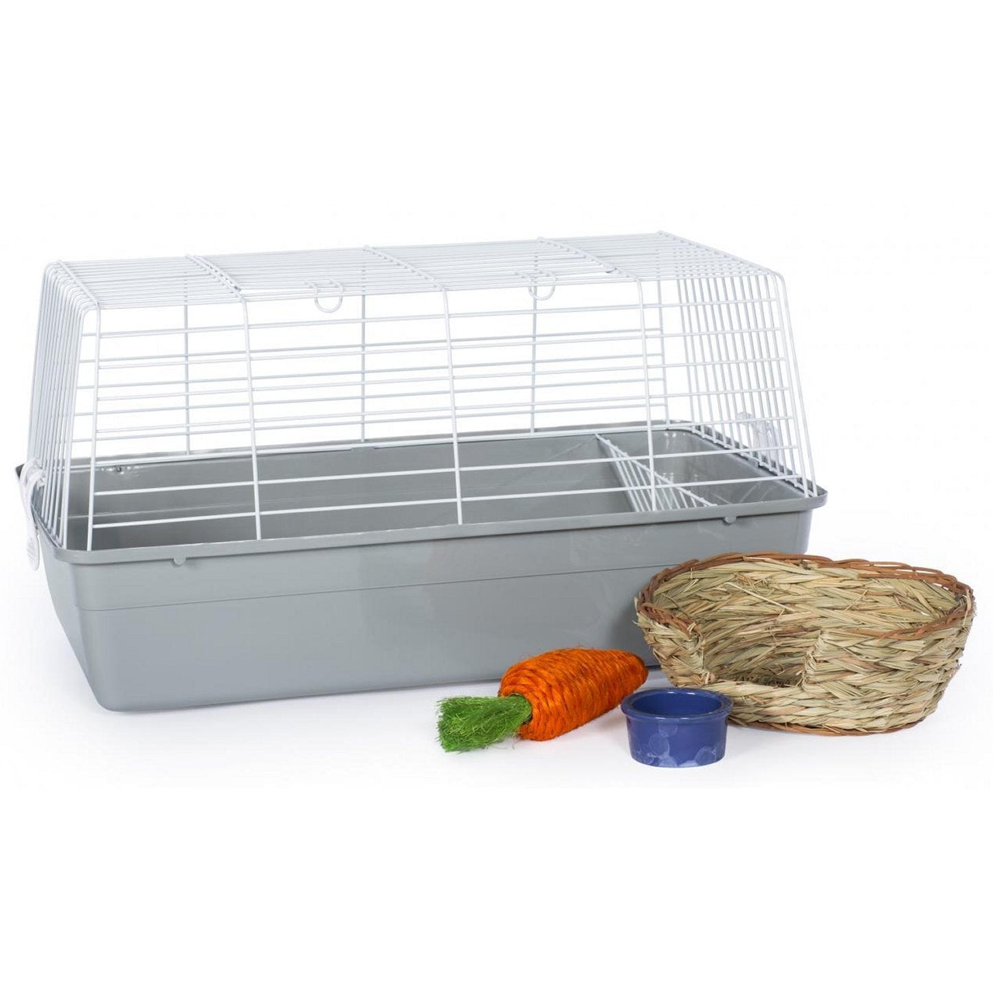 Prevue Pet Products Bella Rabbit Cage Kit - Gray Prevue Pet Products