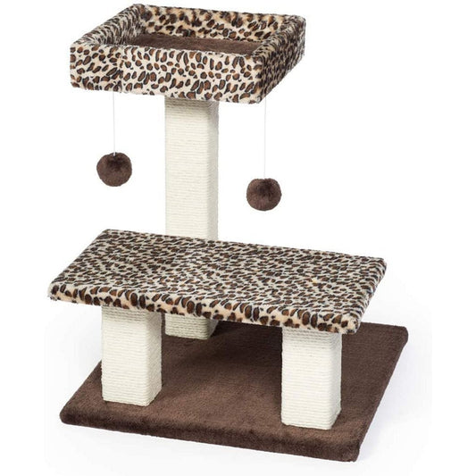 Prevue Pet Products Kitty Power Paws Leopard Terrace Prevue Pet Products
