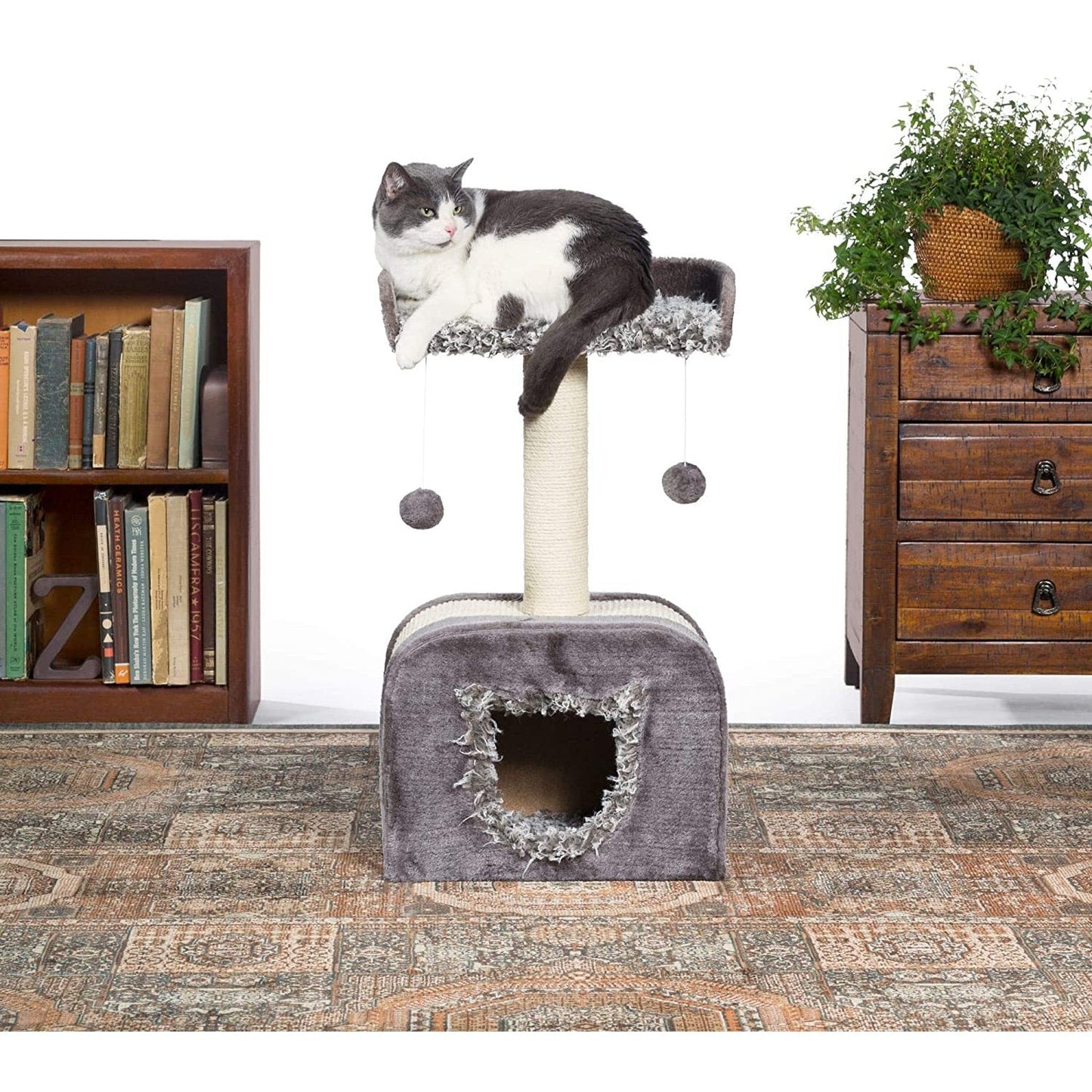 Prevue Pet Products Kitty Power Paws Shag Hideaway Prevue Pet Products