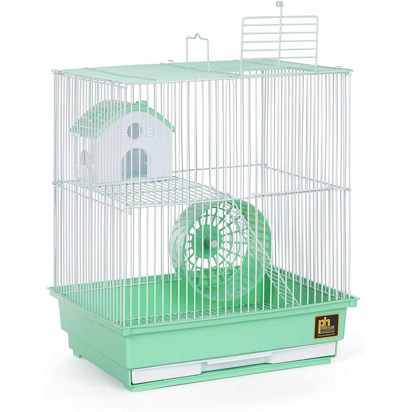 Prevue Pet Products Two Story Hamster Cage - Green PetSafe