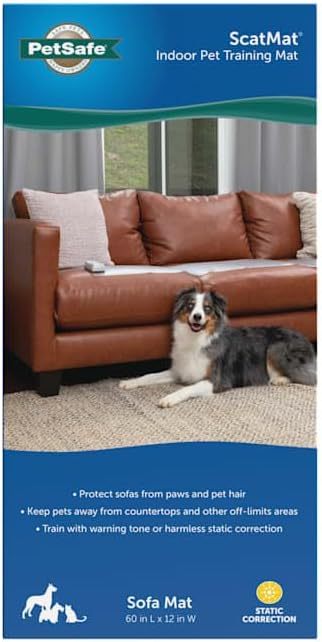 PetSafe ScatMat Indoor Training Mat, Sofa, 60 in X 12 in PetsStop