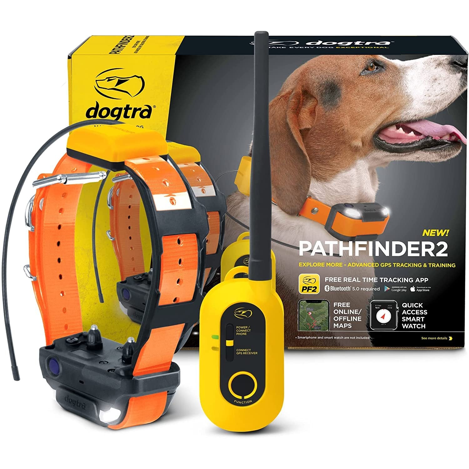 Dogtra Pathfinder 2 GPS Dog Tracker and Training Collar PetSafe