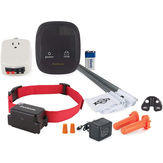 PetSafe Stubborn Dog Radio Fence Without Wire Lazy Lizzard Pet Supplies