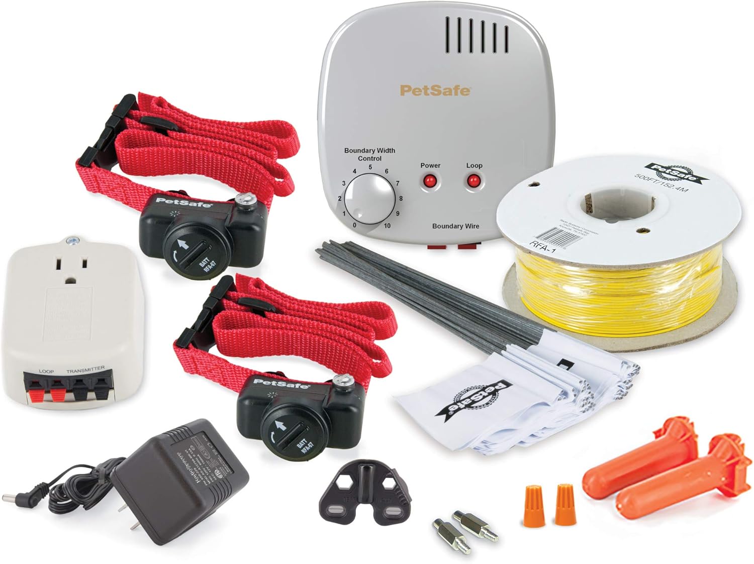 PetSafe Basic In-Ground Pet Fence – Includes TWO Waterproof Collars Lazy Lizzard Pet Supplies