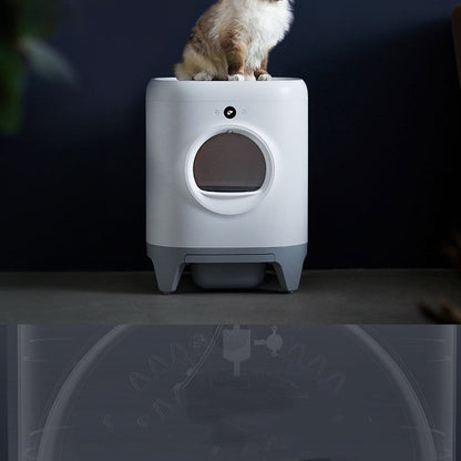 Automatic Cat Litter Box with App Control – 7L Self-Cleaning Smart Cat Toilet CJ