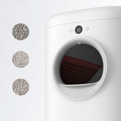 Automatic Cat Litter Box with App Control – 7L Self-Cleaning Smart Cat Toilet CJ