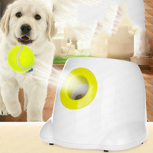 Automatic Dog Ball Launcher – Interactive Tennis Ball Thrower CJ