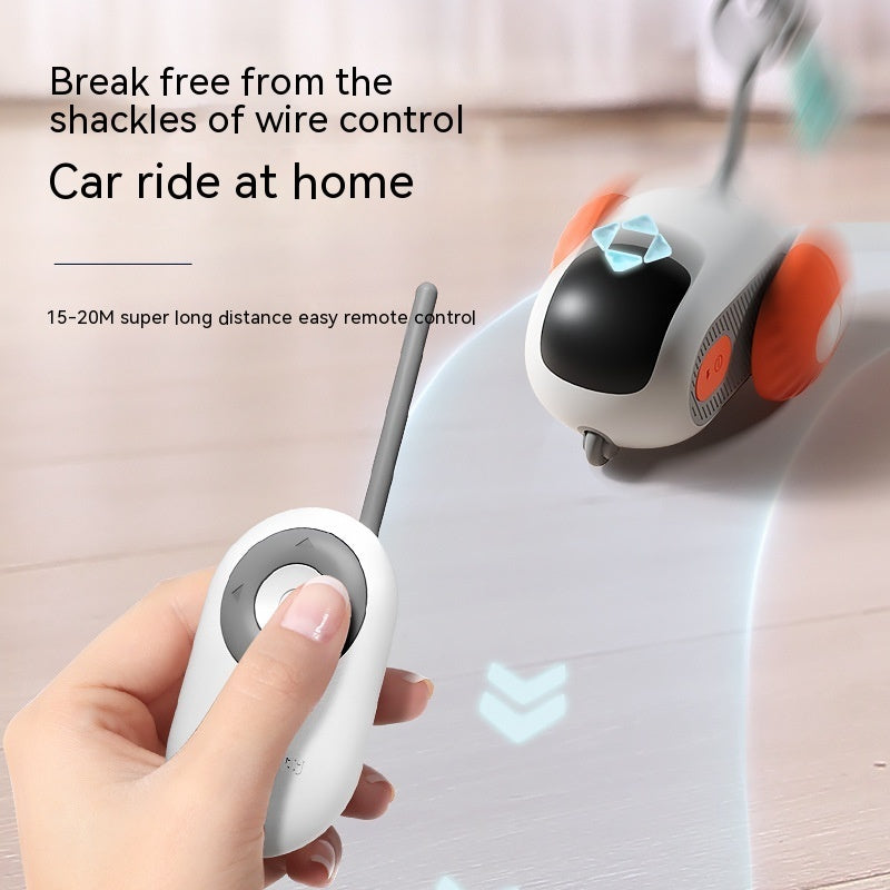 Remote Control Car Cat Toy Car – Automatic Self-Moving Smart Cat Toy CJ