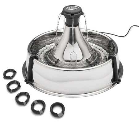 PetSafe Stainless Steel 360 Fountain - PWW00-13705 PetsStop